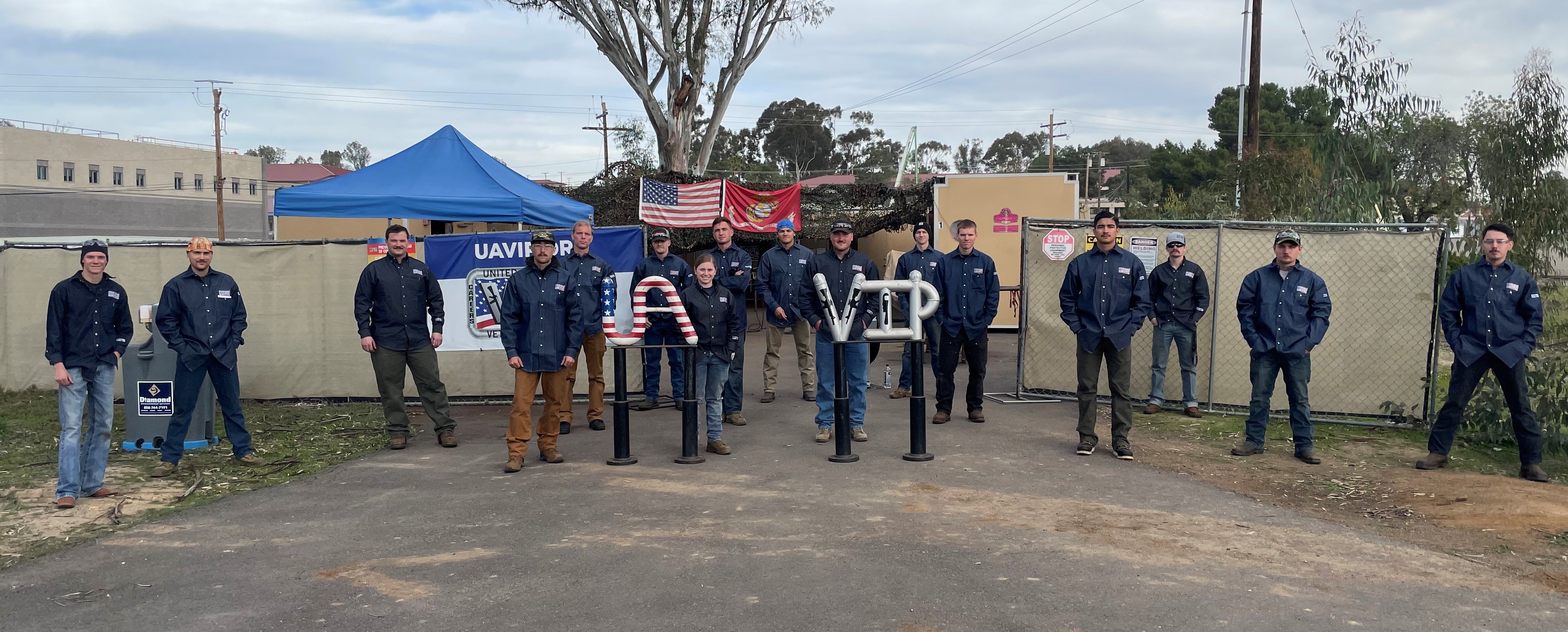UA VIP Camp Pendleton Welding Class 37 grads excited for new careers